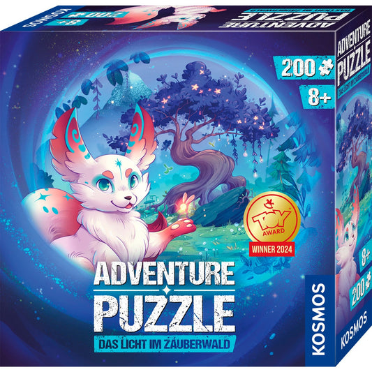 Kosmos Adventure Puzzle: Das Licht im Zauberwald (200 Teile)