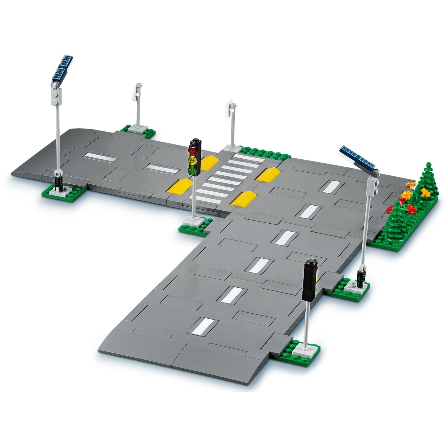 LEGO 60304 City Straßenkreuzung mit Ampeln, Konstruktionsspielzeug