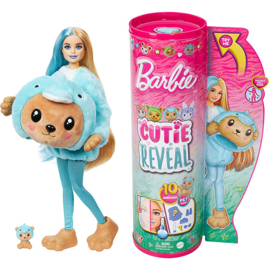 Barbie Barbie Cutie Reveal Costume Cuties Serie - Teddy Dolphin