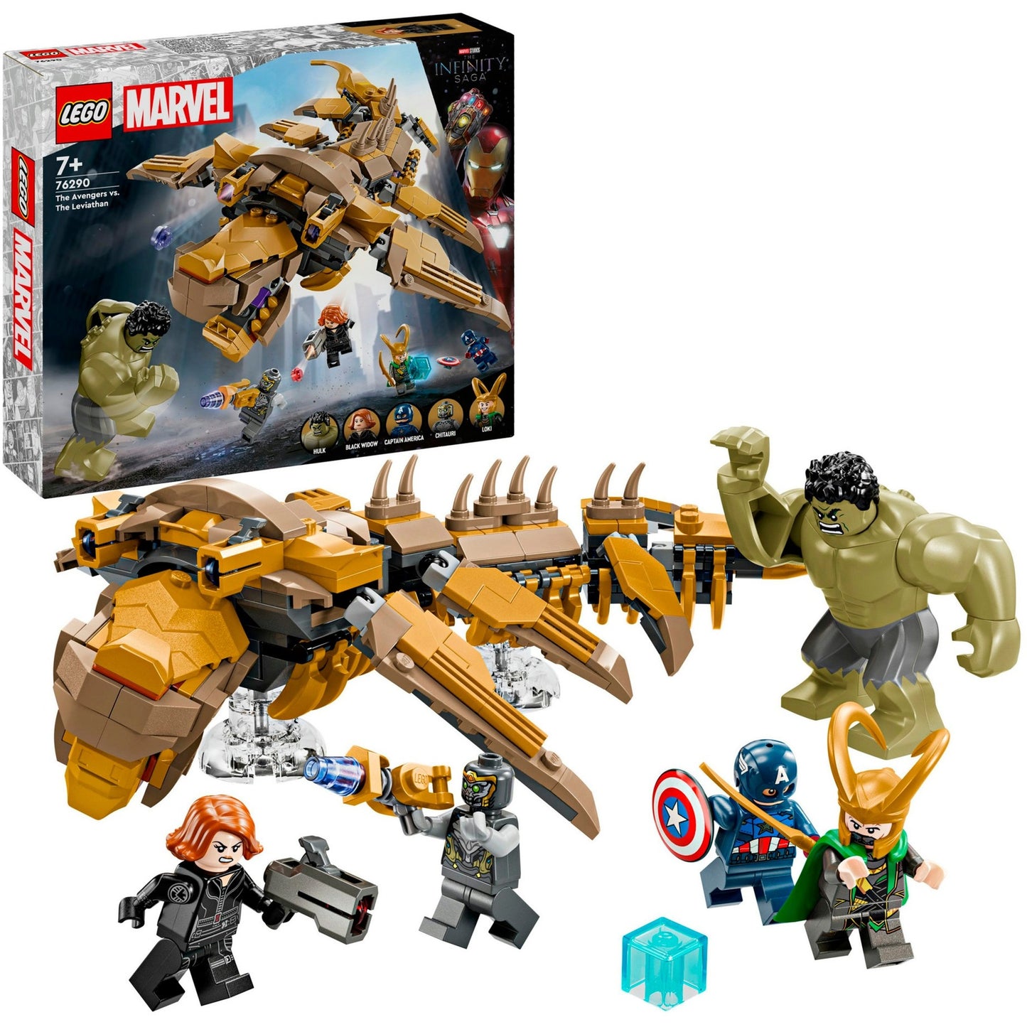 LEGO 76290 Marvel Super Heroes Avengers vs. Leviathan, Konstruktionsspielzeug