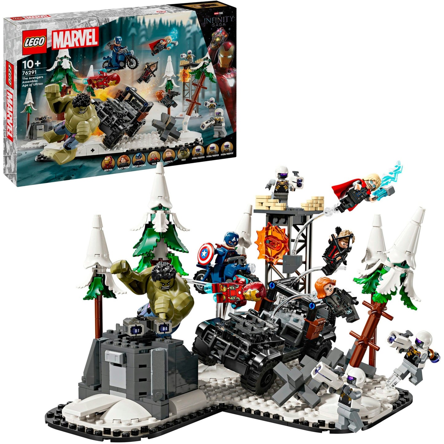 LEGO 76291 Marvel Super Heroes Avengers Assemble: Age of Ultron, Konstruktionsspielzeug