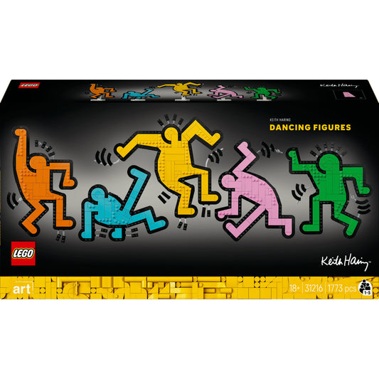 31216 Art Keith Haring - Tanzende Figuren, Konstruktionsspielzeug