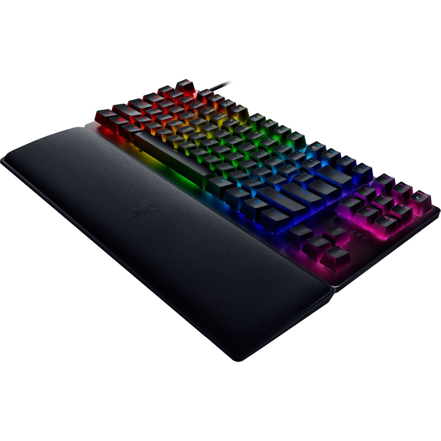 Razer Huntsman V2 TKL (schwarz, DE-Layout, Razer Clicky Optical (Purple))