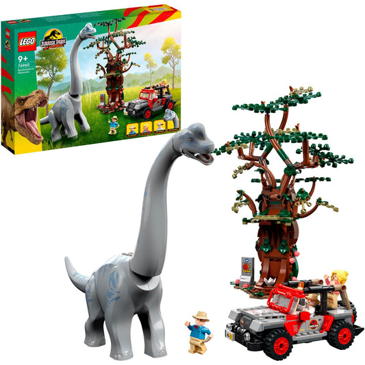 LEGO 76960 Jurassic World Entdeckung des Brachiosaurus, Konstruktionsspielzeug