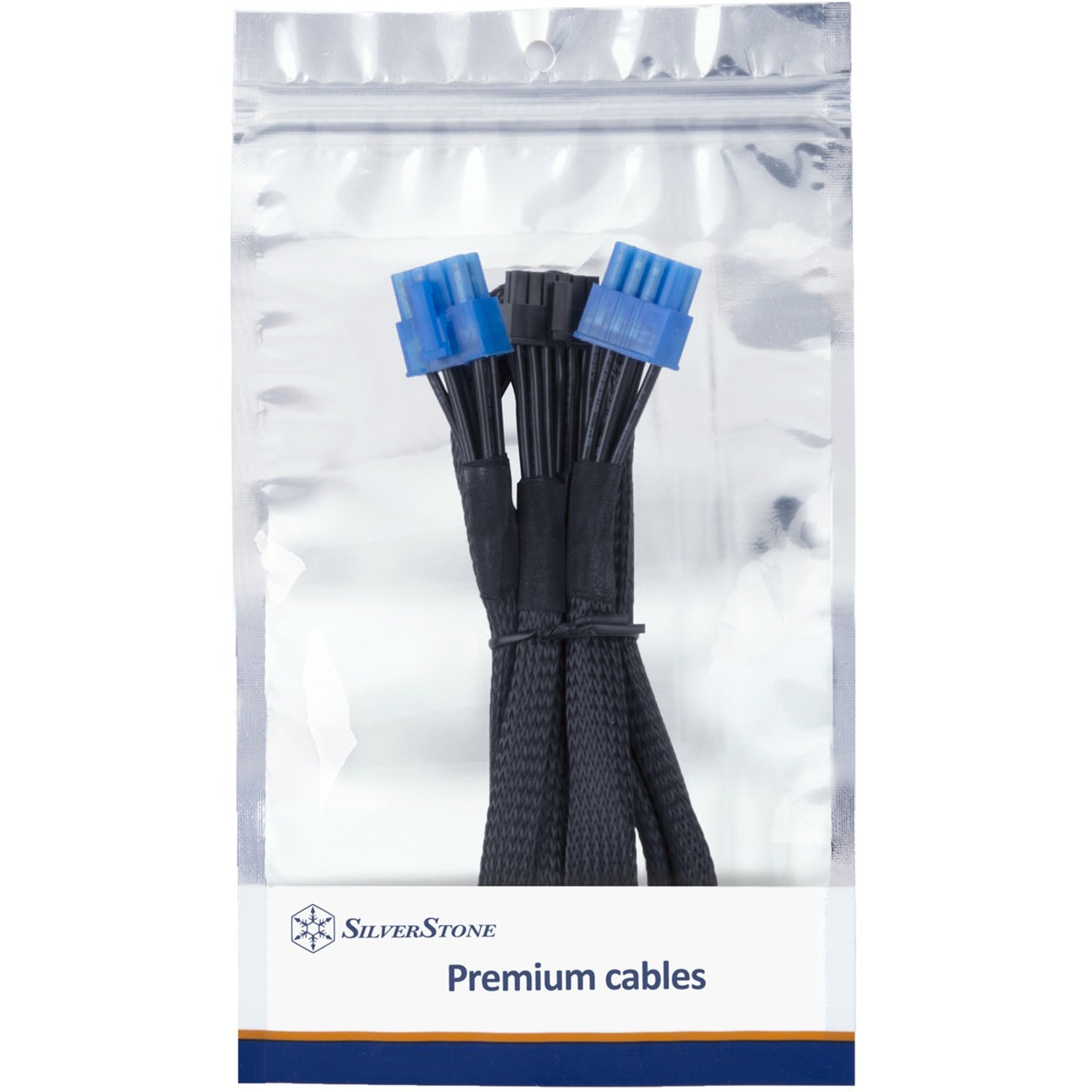 Silverstone Technology Stromkabel SST-PP12-PCIE (schwarz, 55cm)