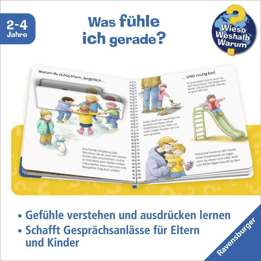 Wieso? Weshalb? Warum? junior Band 32 - Ängstlich, wütend, fröhlich sein, Lernbuch