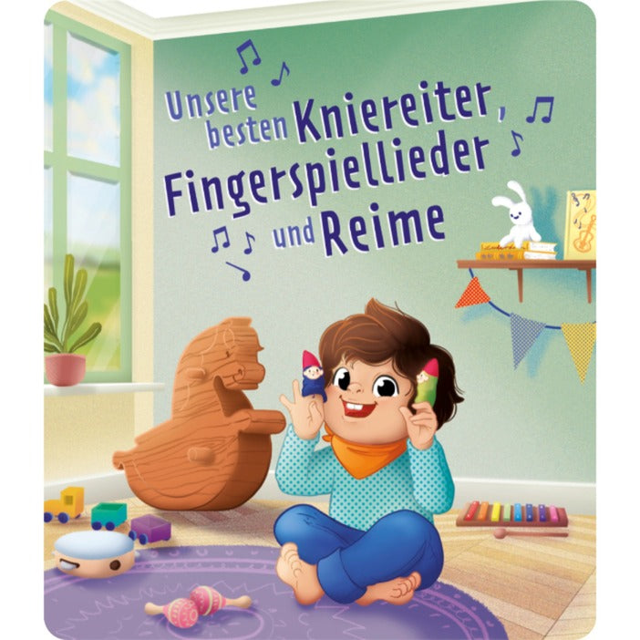 Tonies Unsere besten Kniereiter, Fingerspiellieder und Reime (Hörspiel)