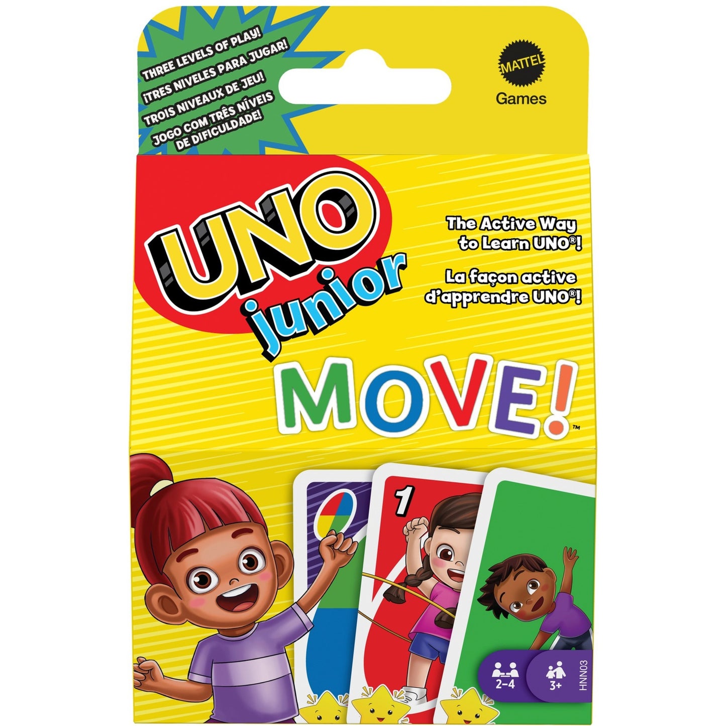 Mattel Games UNO Junior Move, Kartenspiel