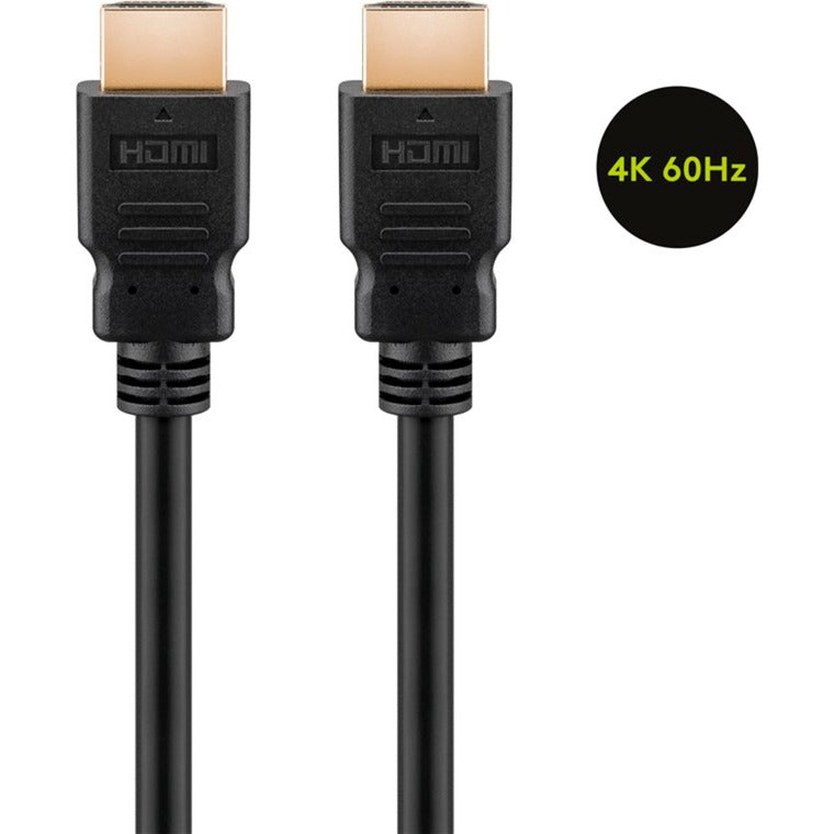 Goobay High-Speed-HDMI Kabel mit Ethernet (schwarz, 7,5 Meter)