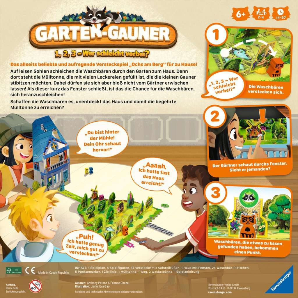 Ravensburger Garten-Gauner, Brettspiel