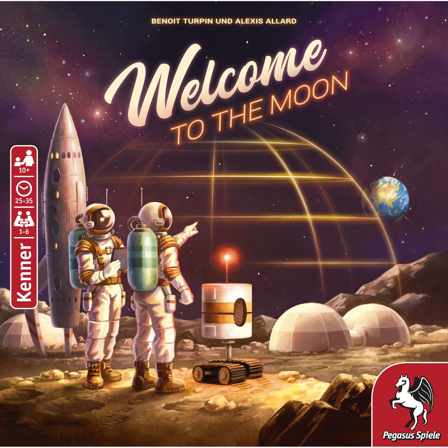 Welcome to the Moon, Brettspiel