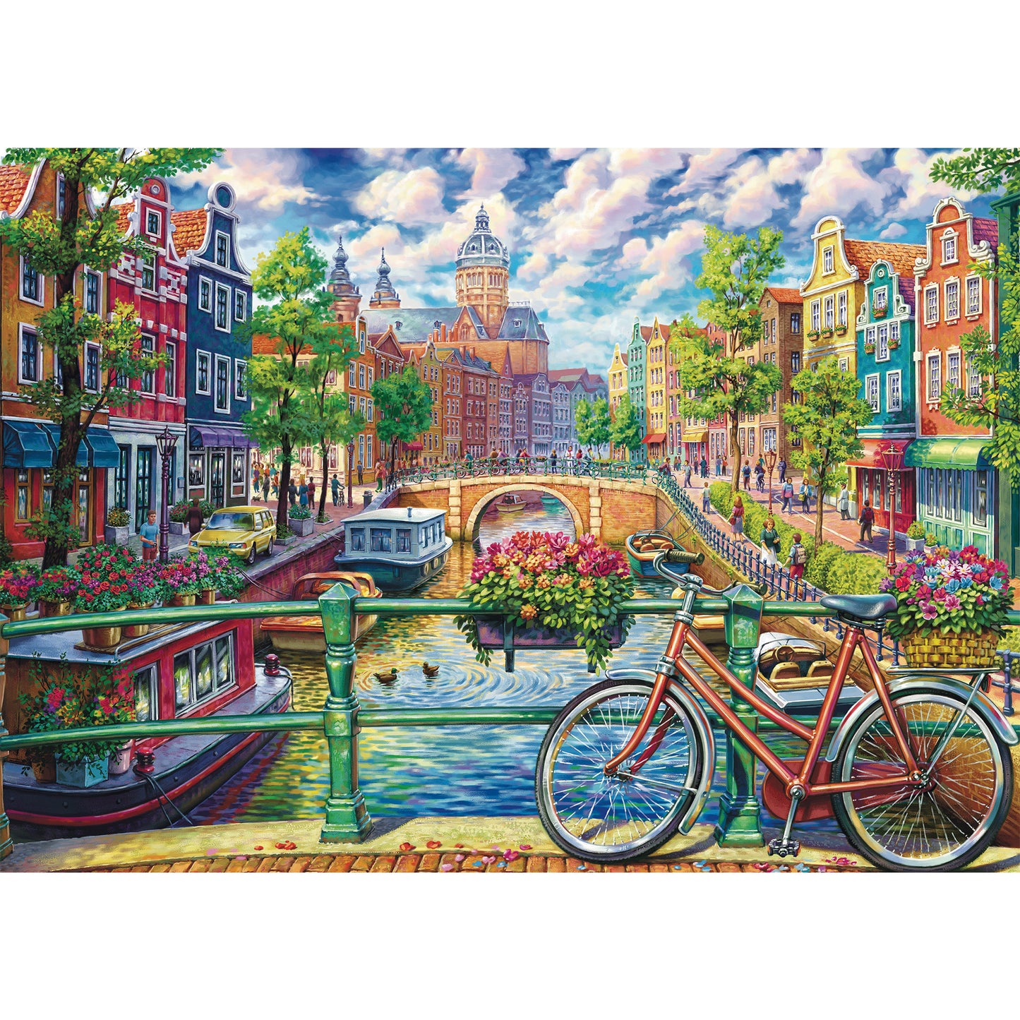 Amsterdamer Grachtenzauber, Puzzle