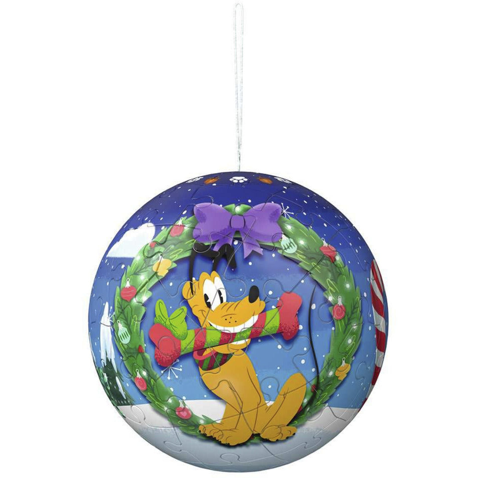 3D Puzzleball Disney Weihnachtskugel-Set