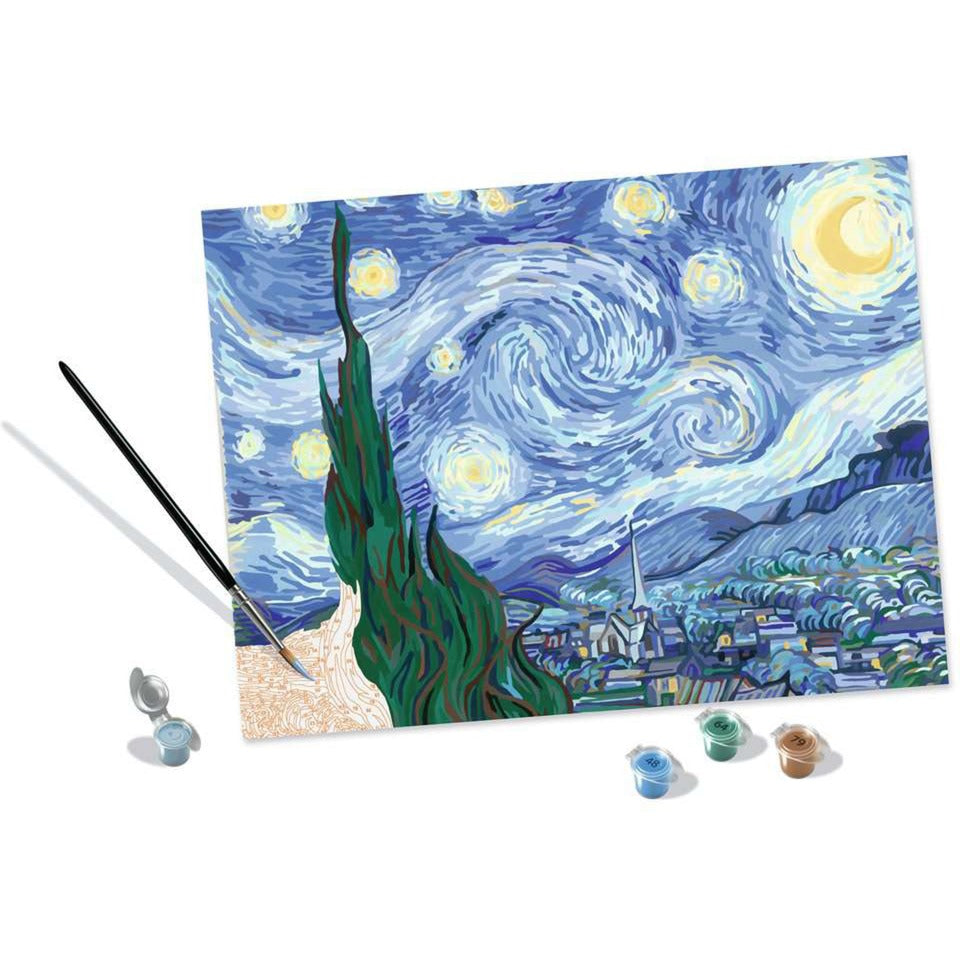 Ravensburger CreArt ART Collection - Starry Night (Van Gogh), Malen