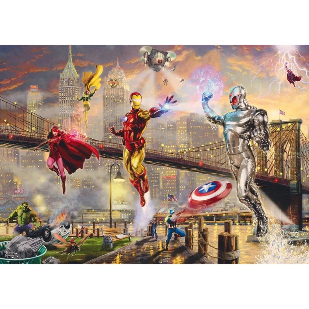 Schmidt Spiele Thomas Kinkade Studios: Marvel - Iron Man (1000 Teile)