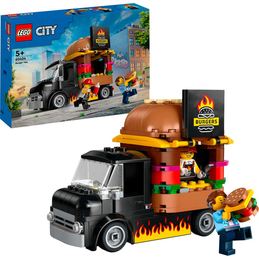 LEGO 60404 City Burger-Truck, Konstruktionsspielzeug