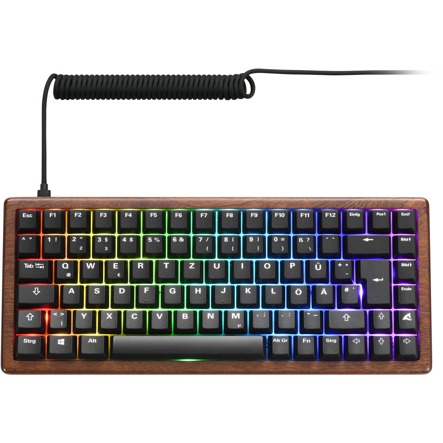 SKILLER SGK50 S3 Wood PBT, Gaming-Tastatur