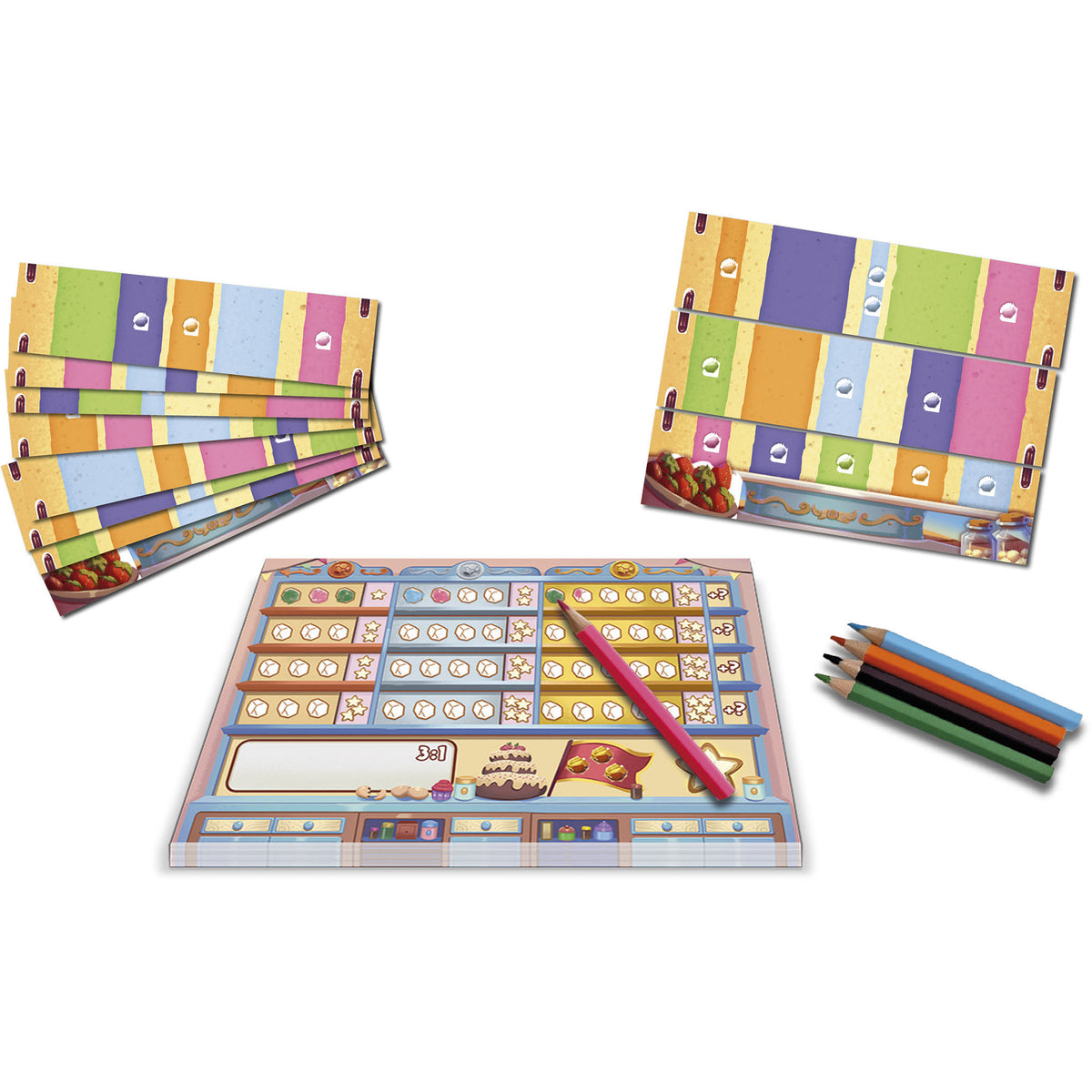 Topp das Törtchen!, Brettspiel