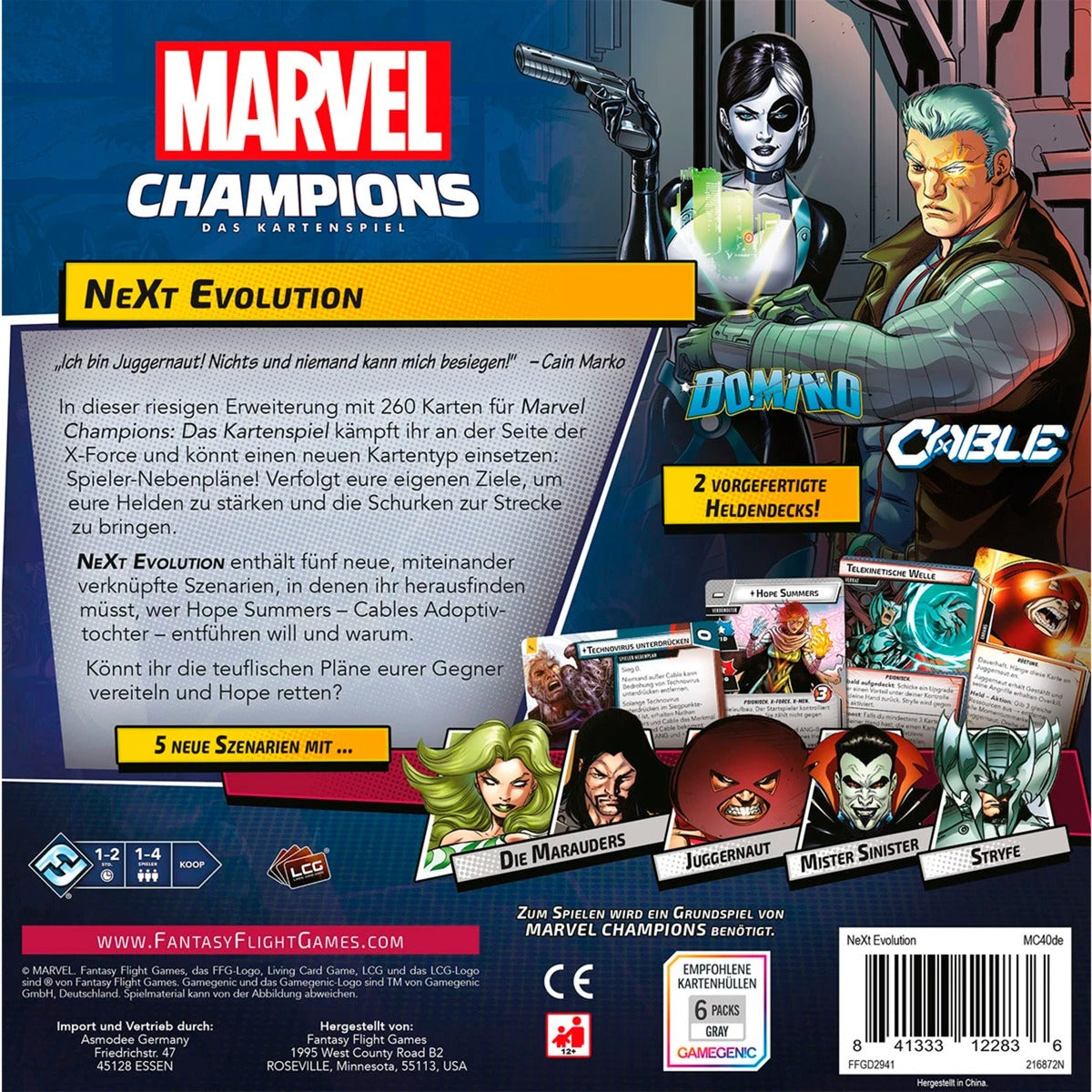 Asmodee Marvel Champions: Das Kartenspiel - NeXt Evolution