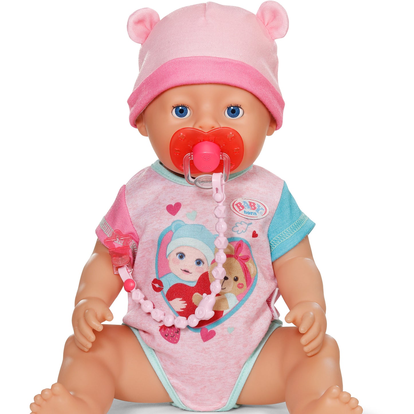 BABY born Magischer Schnuller mit Clip, Puppenzubehör