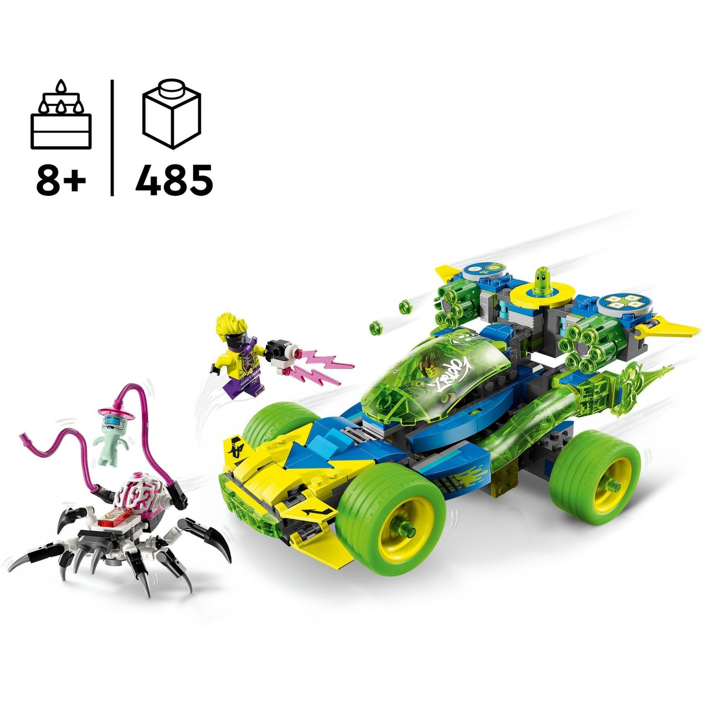 71491 DREAMZzz Mateo mit dem Z-Blob Action Rennwagen, Konstruktionsspielzeug