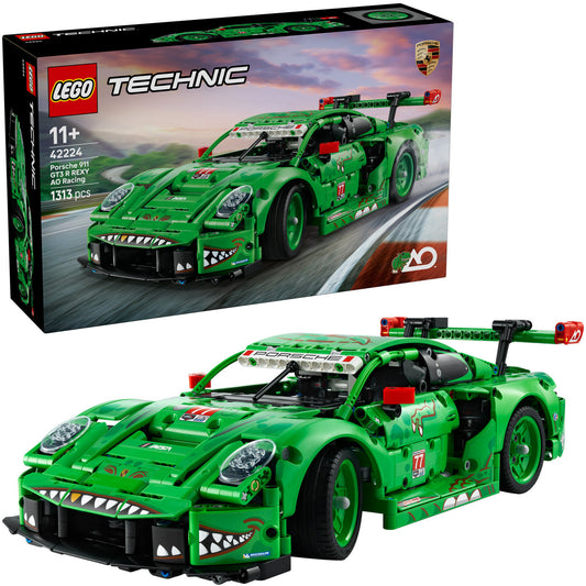 42224 Technic Porsche 911 GT3 R REXY AO Racing Rennwagen, Konstruktionsspielzeug