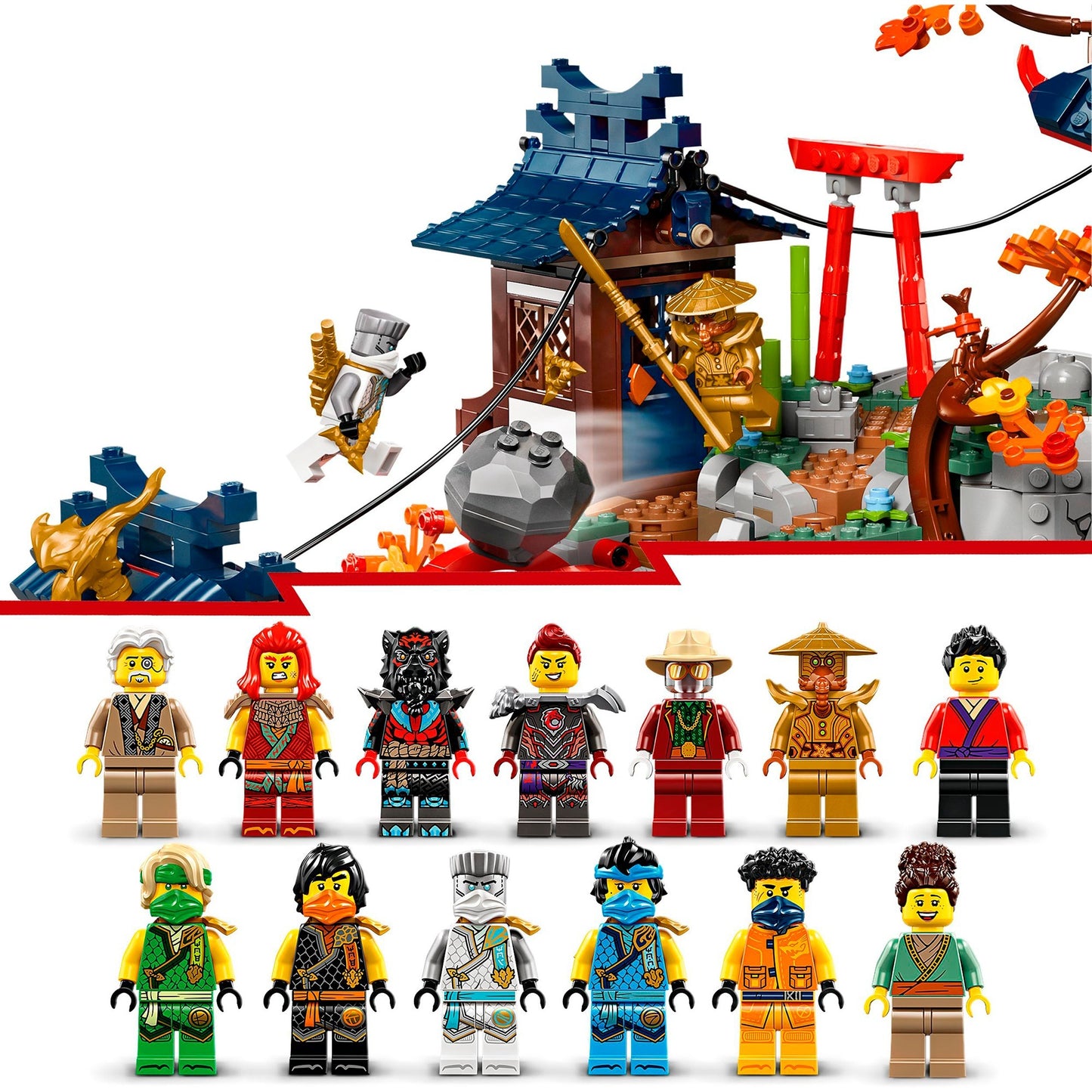 LEGO 71818 Ninjago Turnier-Arena, Konstruktionsspielzeug