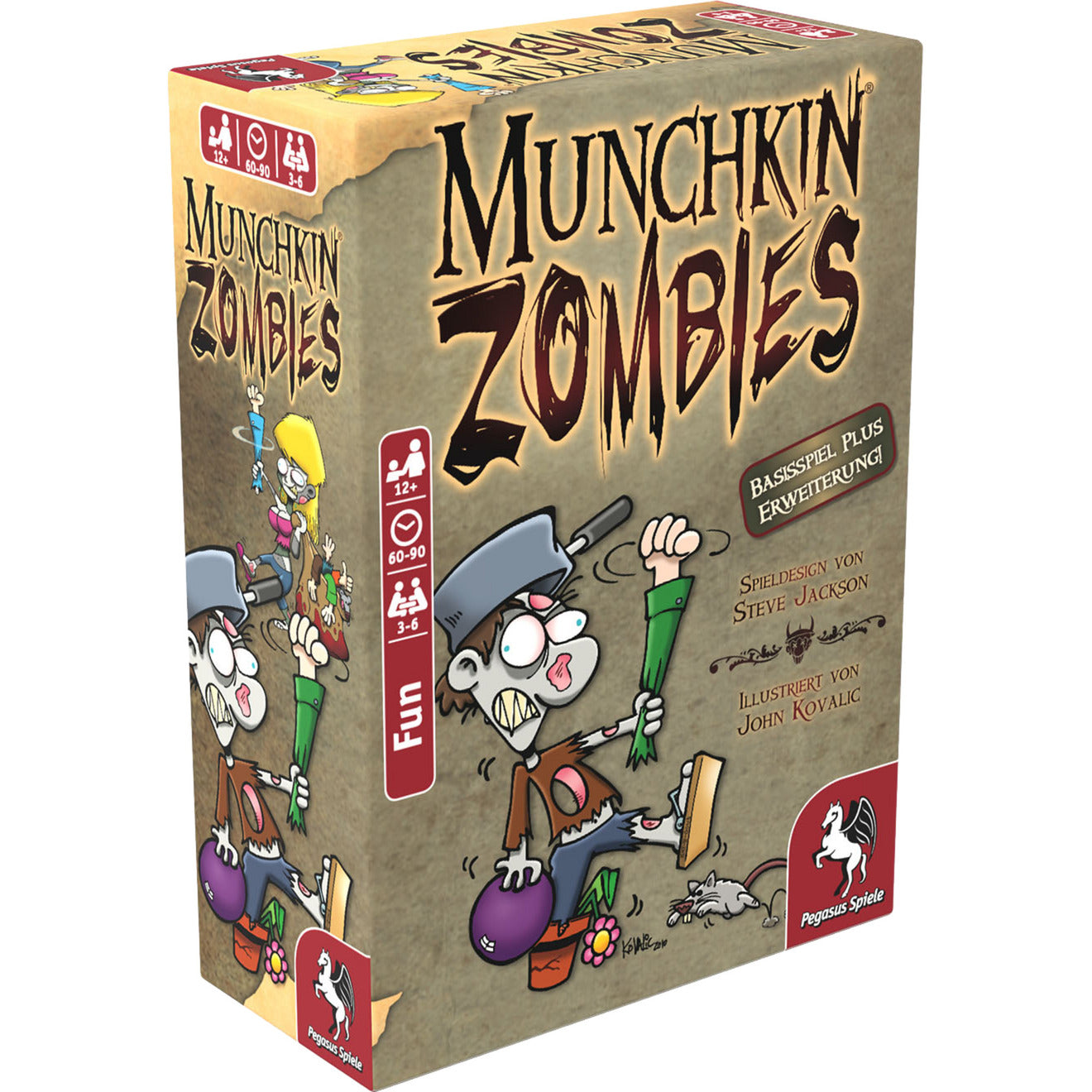 Munchkin Zombies 1+2, Kartenspiel