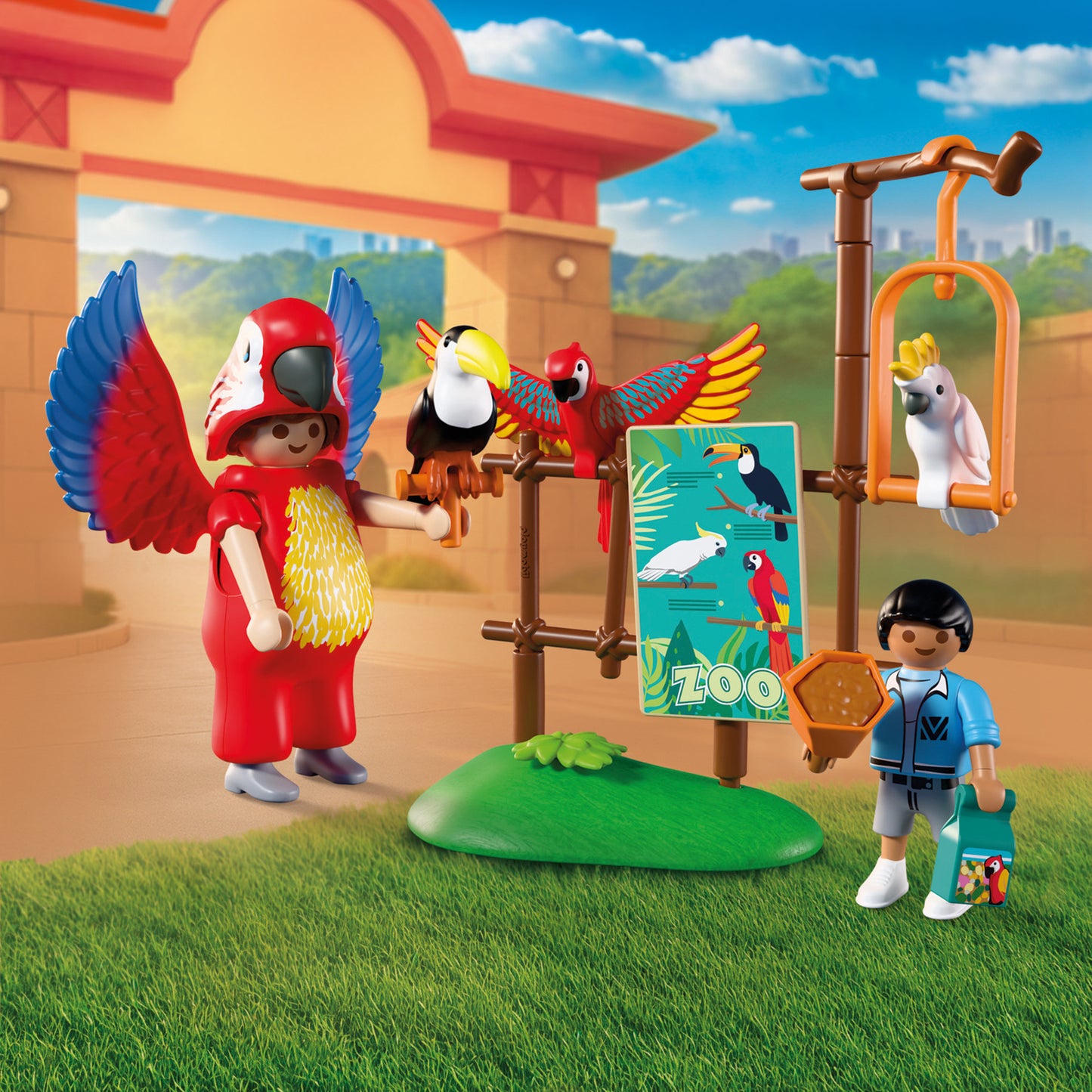 72074 Animals & Friends Zoo: Maskottchen, Konstruktionsspielzeug