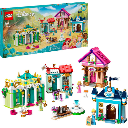 LEGO 43246 Disney Princess Disney Prinzessinnen Abenteuermarkt, Konstruktionsspielzeug