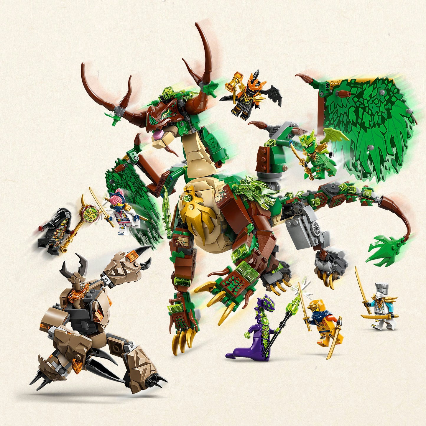 71859 Ninjago Der Drache des Lebens, Konstruktionsspielzeug