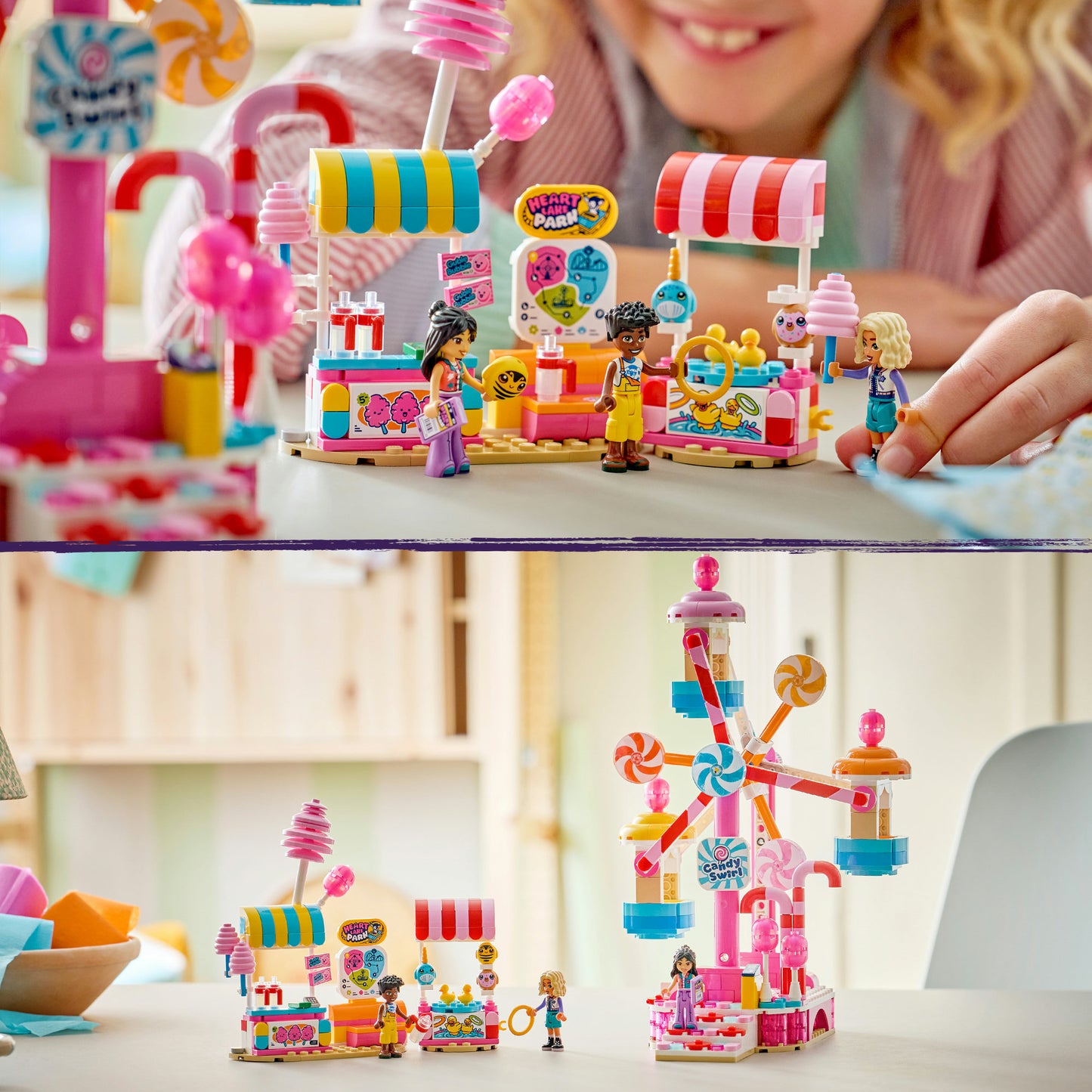 42700 Friends Cupcake-Riesenrad, Konstruktionsspielzeug