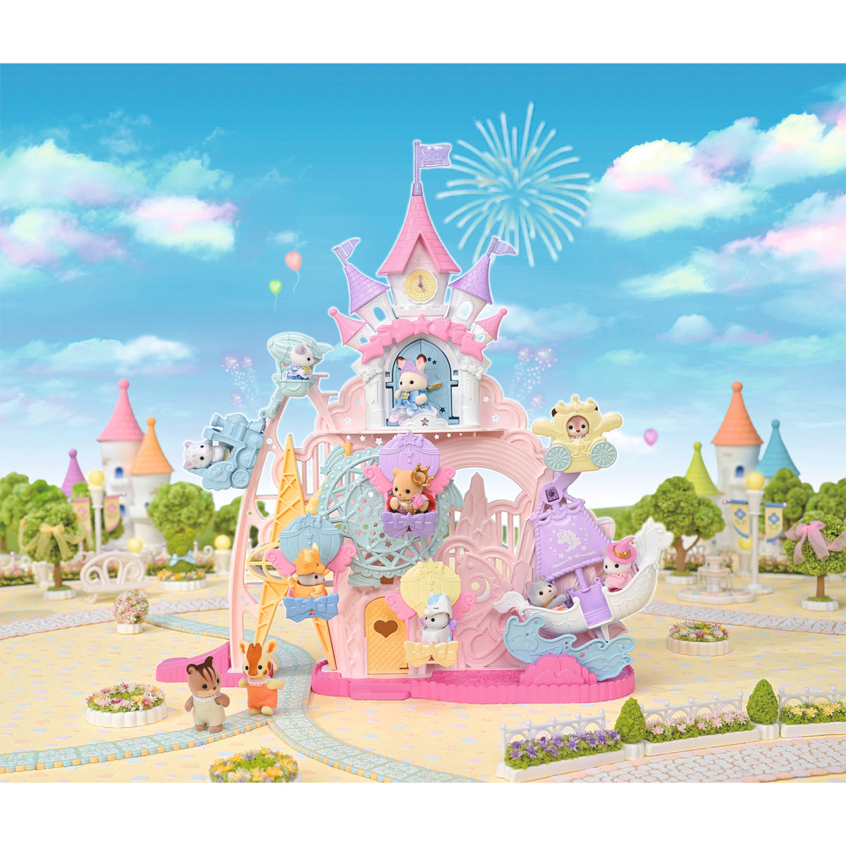 Sylvanian Families - Freizeitpark Glückstraum, Konstruktionsspielzeug