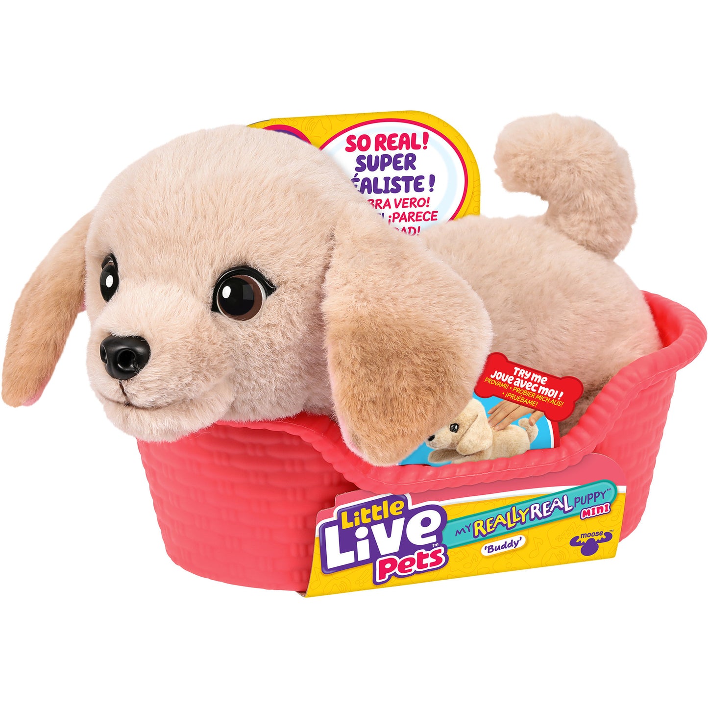 Little Live Pets My Really Real S2 Puppy Mini - Buddy, Kuscheltier