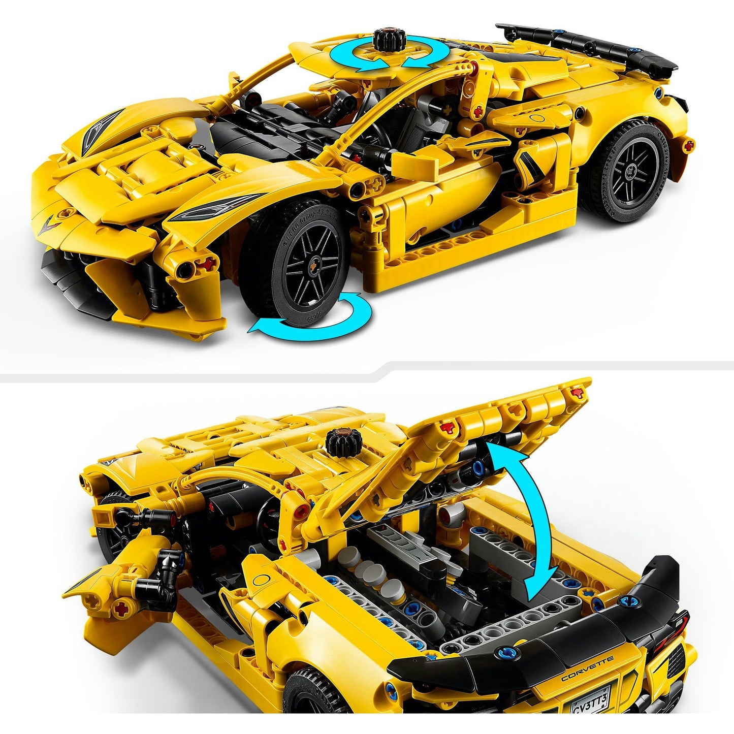 42205 Technic Corvette Stingray, Konstruktionsspielzeug