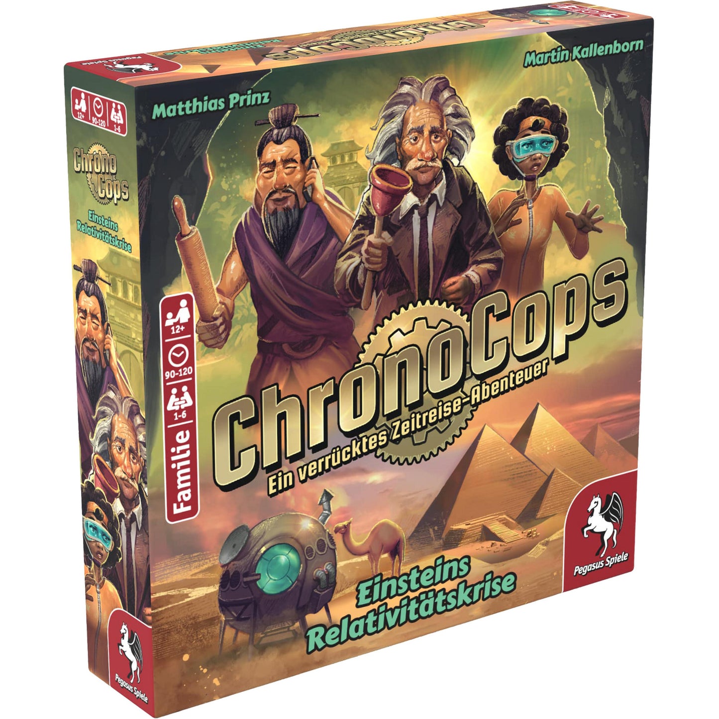ChronoCops - Einsteins Relativitätskrise, Brettspiel