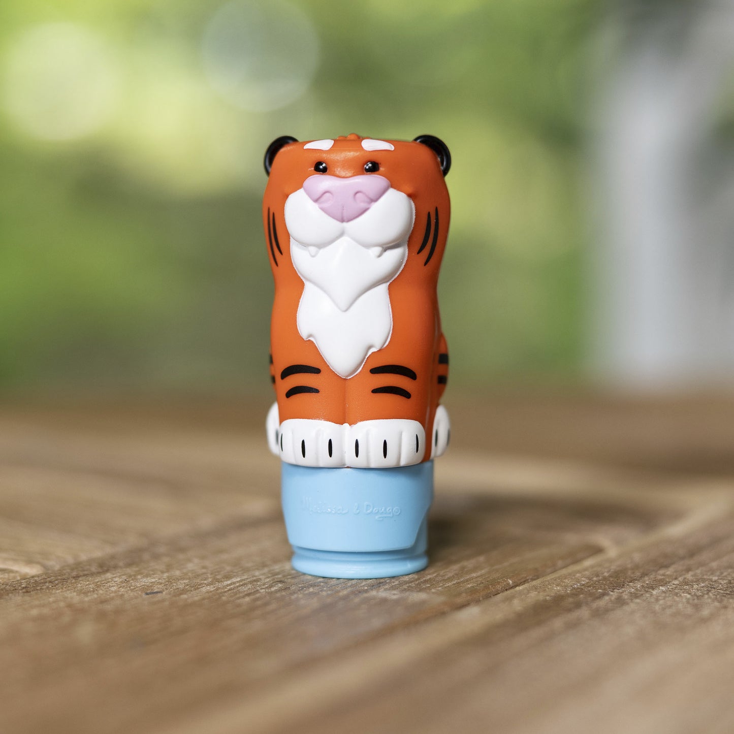 Melissa & Doug - Sticker WOW! Tiger Aufkleberstempel & Block, Basteln
