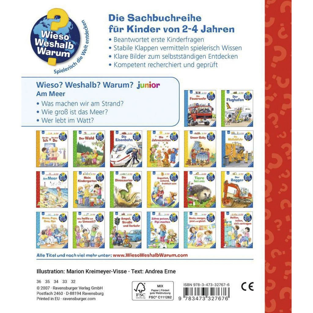 Wieso? Weshalb? Warum? junior Band 17 - Am Meer, Lernbuch