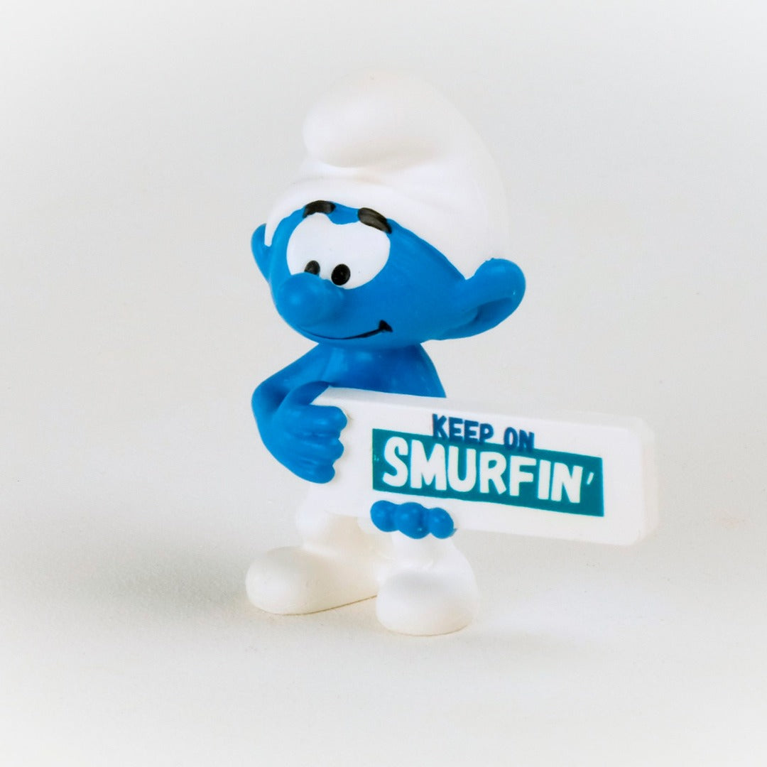 Schleich Die Schlümpfe Schlumpf Smurfin Schild