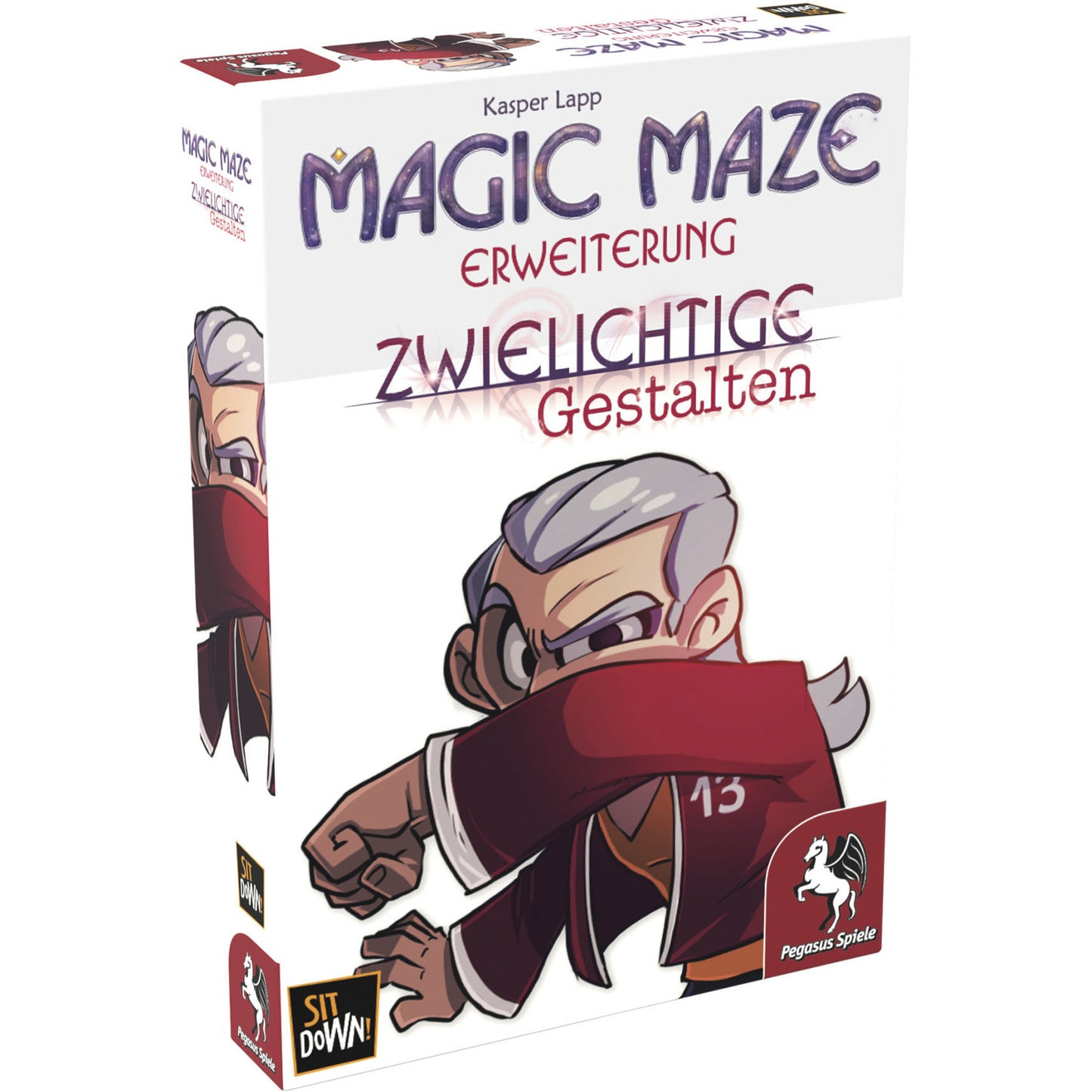 Magic Maze: Zwielichtige Gestalten, Brettspiel