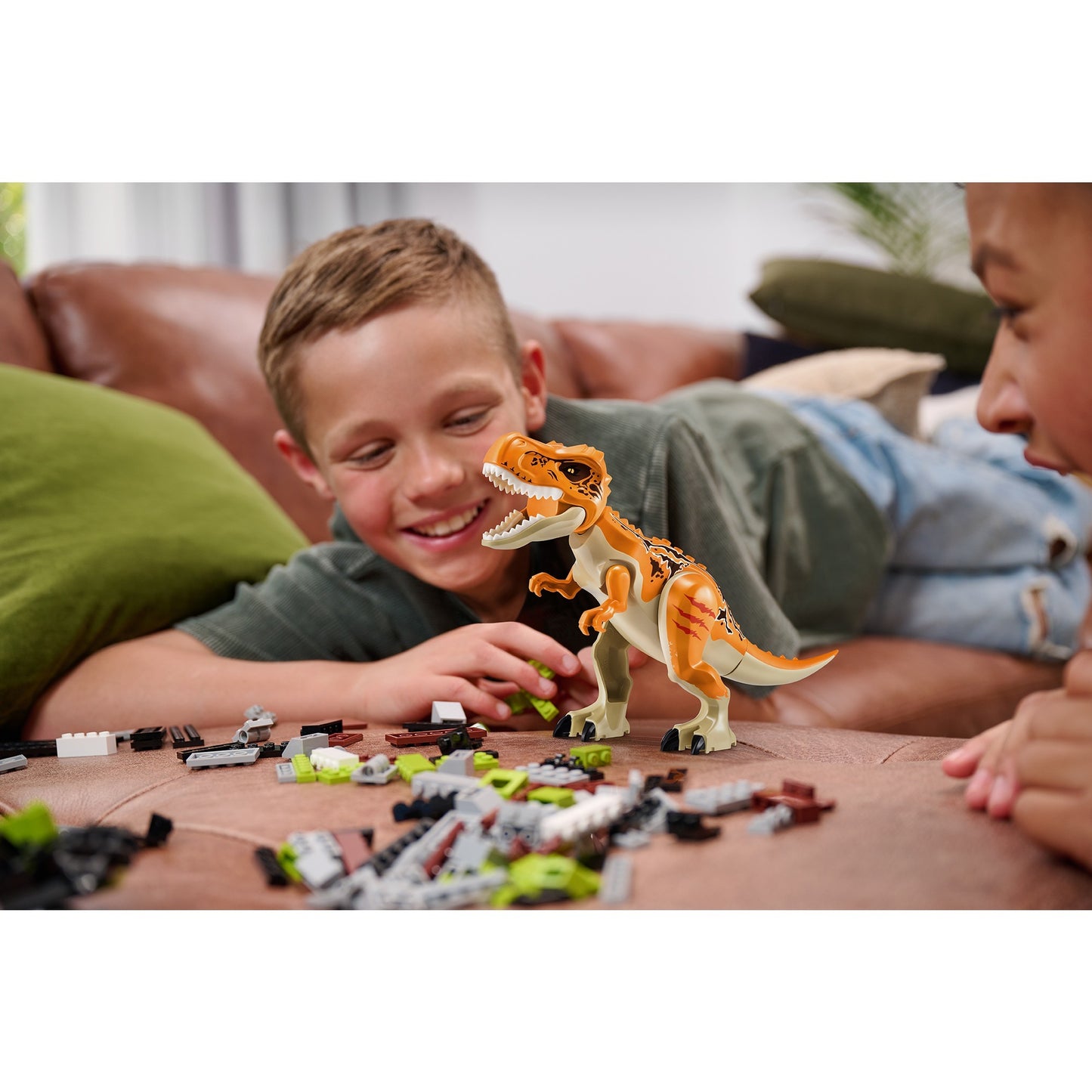 MAX - Dino Adventure T-Rex Attack, Konstruktionsspielzeug