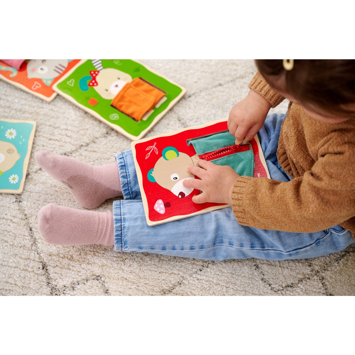 Lernbretter Textil, Geschicklichkeitsspiel