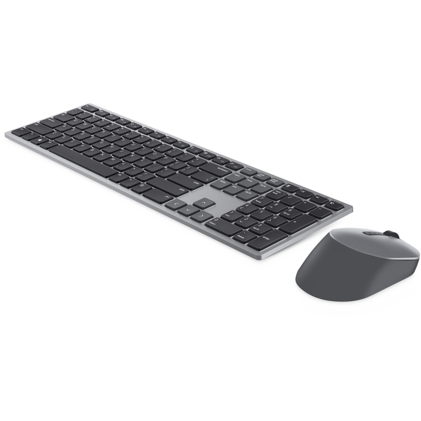 Dell Premier-Mehrgeräte-Wireless-Tastatur und -Maus (KM7321W) (titan/schwarz, DE-Layout, Scherenmechanik)