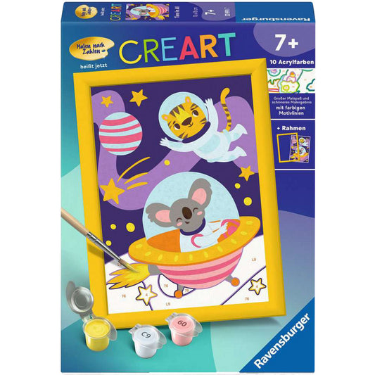 CreArt - Tiere im All, Malen