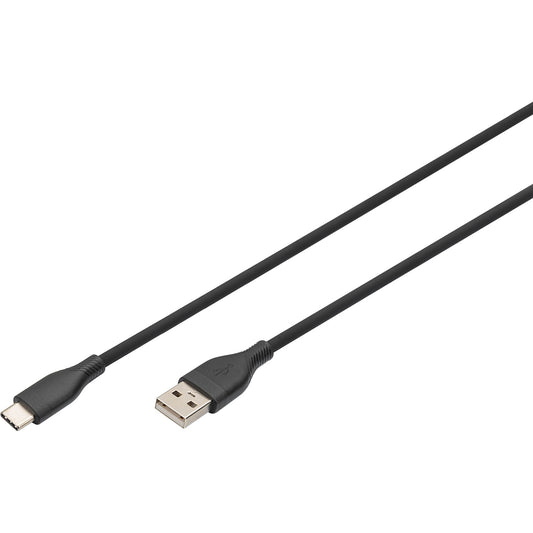 USB 2.0 Silikon-Anschlusskabel USB-A > USB-C