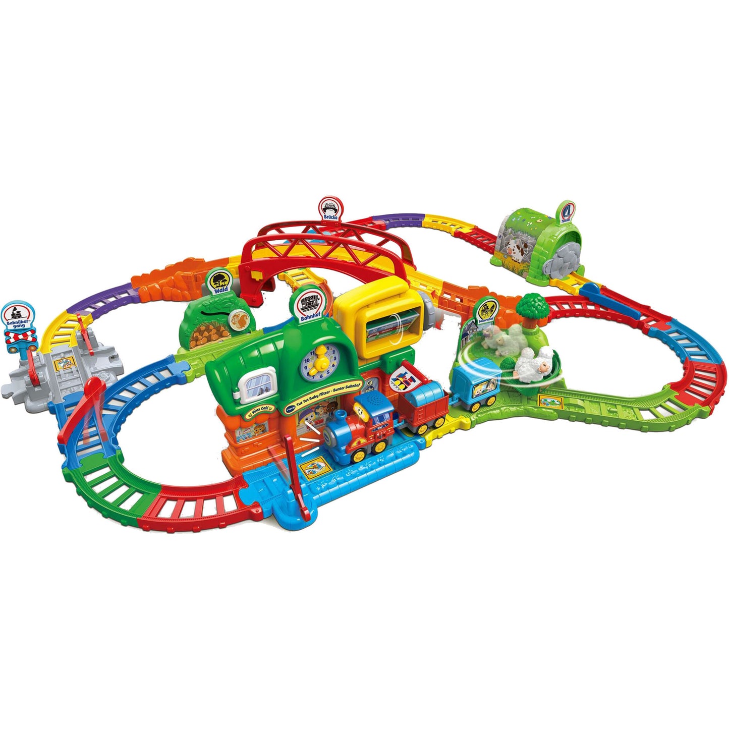 Tut Tut Baby Flitzer - Bunter Bahnhof, Spielgebäude