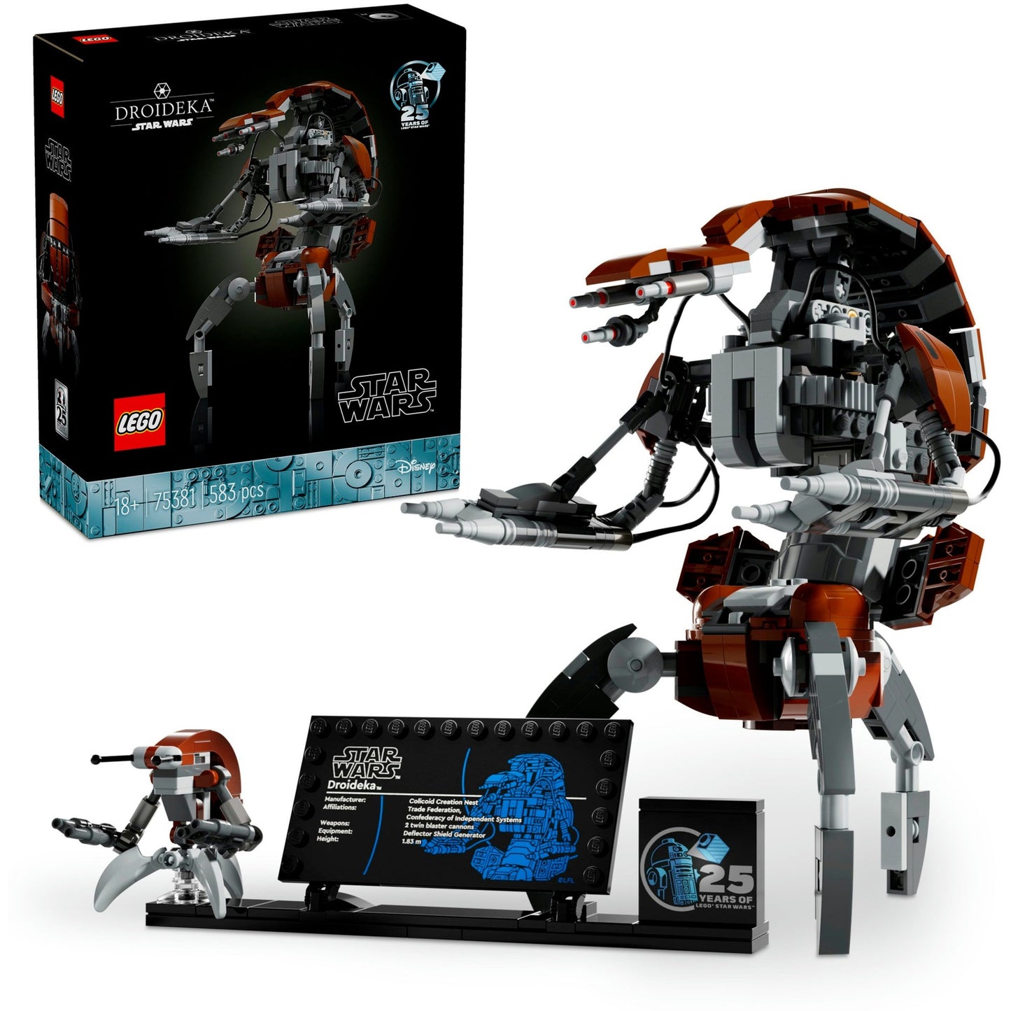 LEGO 75381 Star Wars Droideka, Konstruktionsspielzeug