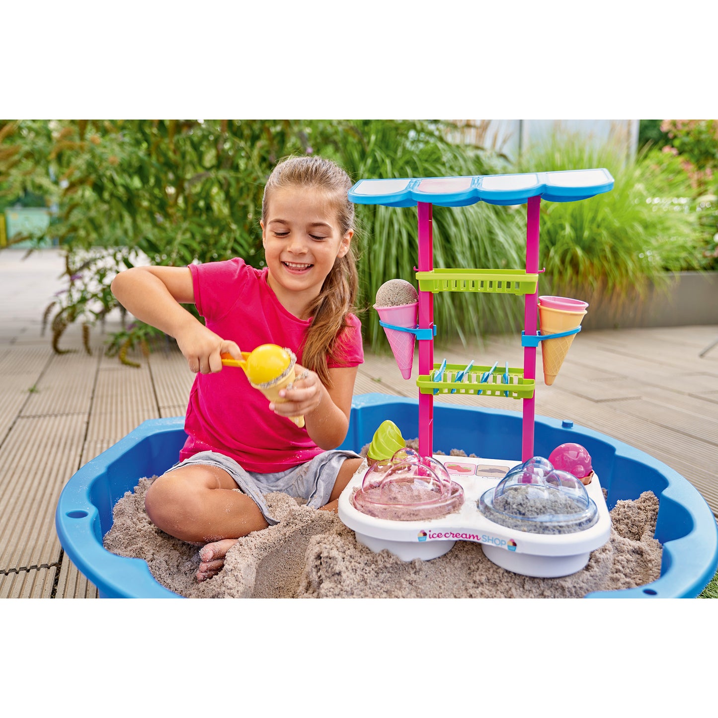 Eisdiele, Sandspielzeug