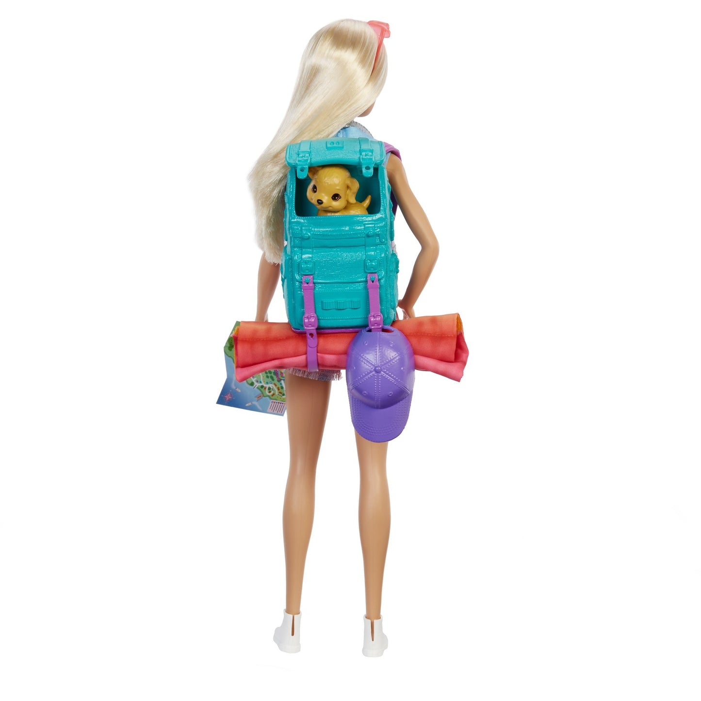 Barbie Barbie ?It takes two! Camping? Spielset mit Malibu Puppe, Hündchen und Accessoires