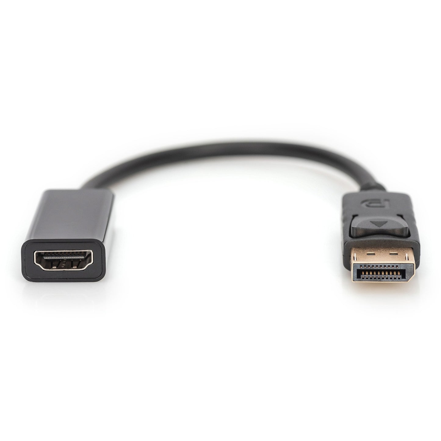 Digitus Adapter / Konverter DisplayPort > HDMI (schwarz, 15cm)
